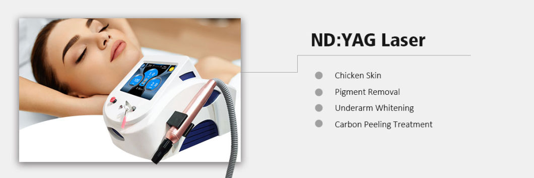 ND YAG Laser Price Carbon Peel Q Switched ND YAG Laser 1064 532 755nm