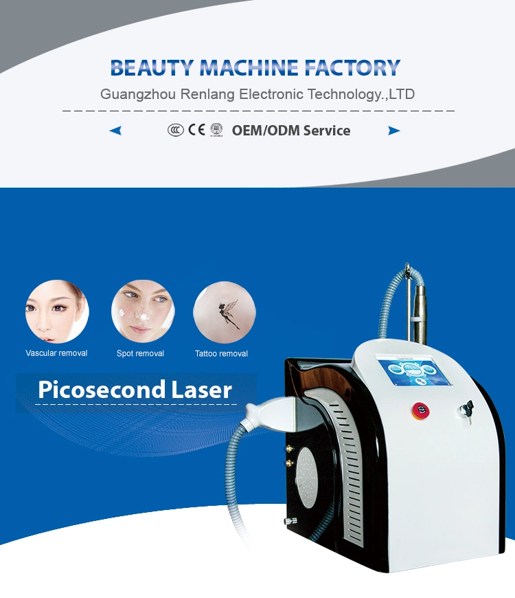 Renlang Powerful Picosecond Laser Tattoo Removal Machine for Tattoo Removal