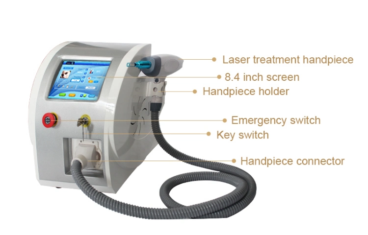 2021 Highly Cost Effective Q-Switch ND YAG Laser Tattoo Removal Machine