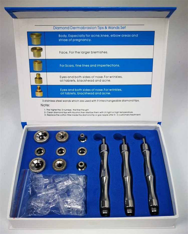 Factory Direct Price 5 in 1 Diamond Tip Microdermabrasion / Hydrodermabrasion / Oxygen Spray /RF / Ultrasonic Beauty Machines