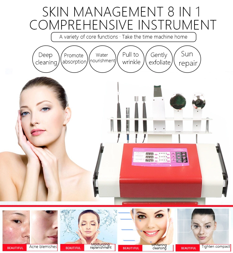 Acne Treatment Machine Microcurrent Scrubber Skin Care Instrument
