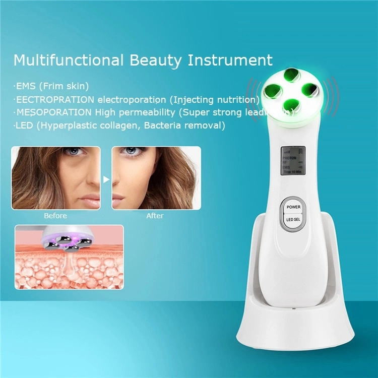 Professional Face Lifting Home Beauty Equipment Ultrasonic Photonic Handheld Korea RF Beauty Machine