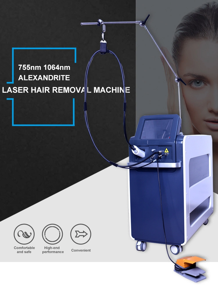 Big Size Spot Rapid Hair Removal 755nm Diode Alexandrite Laser Machine Beauty Machine