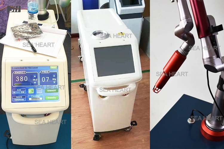 2018 Dual-Pulse Picosecond Tattoo Removal Q Switch ND YAG Laser System