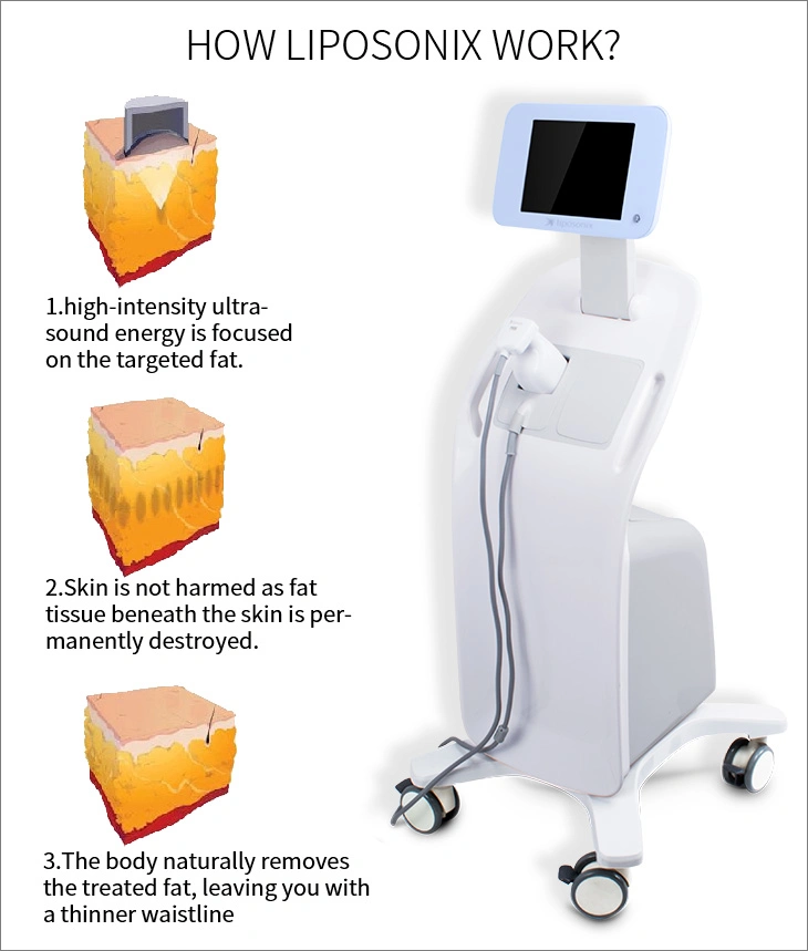 Hifu Liposonix Machine Body Slimming Fast Ultrasound Fat Burning Weight Loss Machine