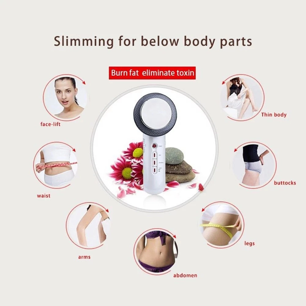 Newest Body Slimming Massager Ultrasonic+Infrared+EMS Cavitation Weight Loss Lipo Anti Cellulite Fat Removal Machine