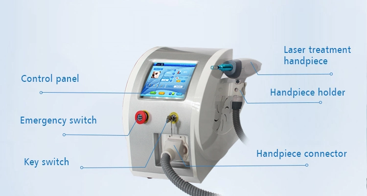 Q Switch ND YAG Laser/Laser Tattoo Removal/Laser Tattoo Removal Machine