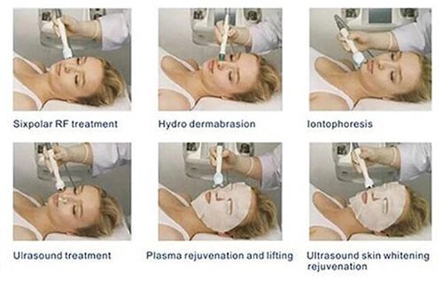 Facial Hydra Water Dermabrasion Micro Air Bubbles Machine for Acne Removal and Skin Rejuvenation