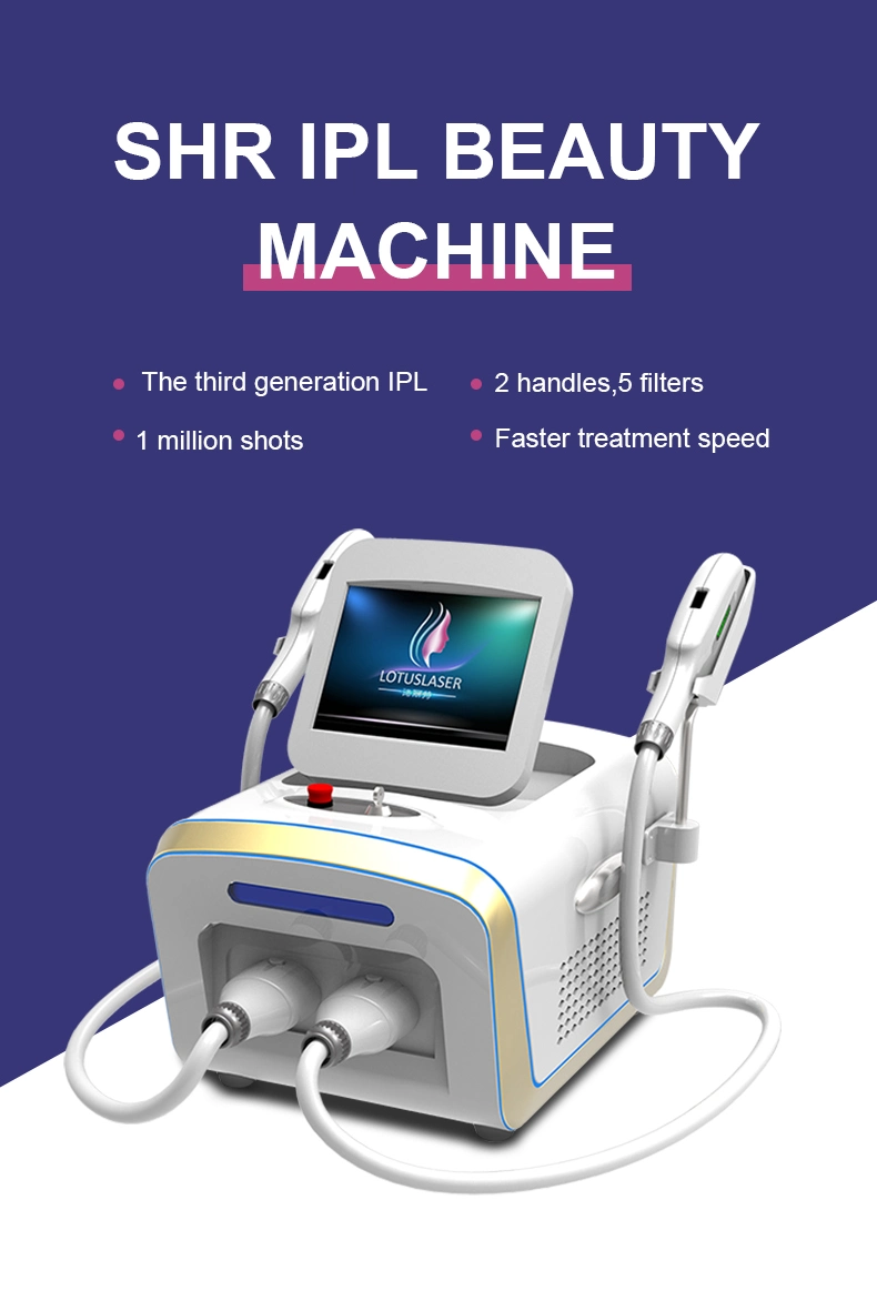 IPL Machine 4 in 1 Tattoo Removal Shr+IPL Opt Laser Beauty Machine for Hair Removal