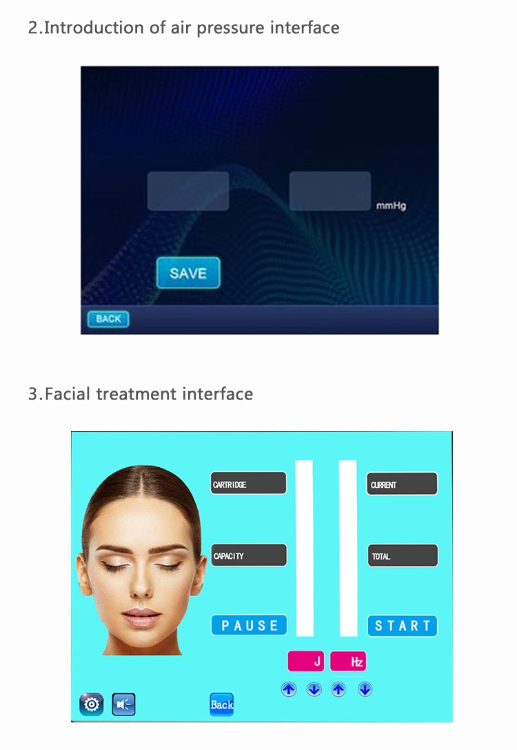 Professional Radar Carved Facial Skin Rejuvenation Hifu Vagina Treatment Machine