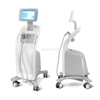 2020 RF Ultrasound Hifu Machine for Face Body Treatment Japan Made with Hifu Handle