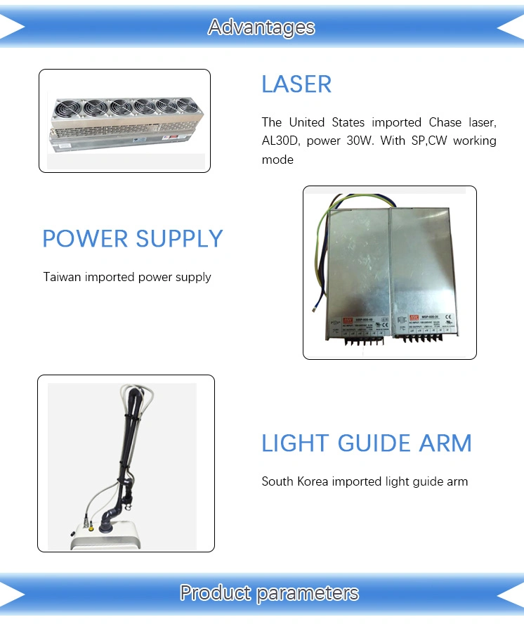 2020 New Technology 30W Laser Tube CO2 Fractional Laser Vaginal Tightening Machines From Beijing Sincoheren