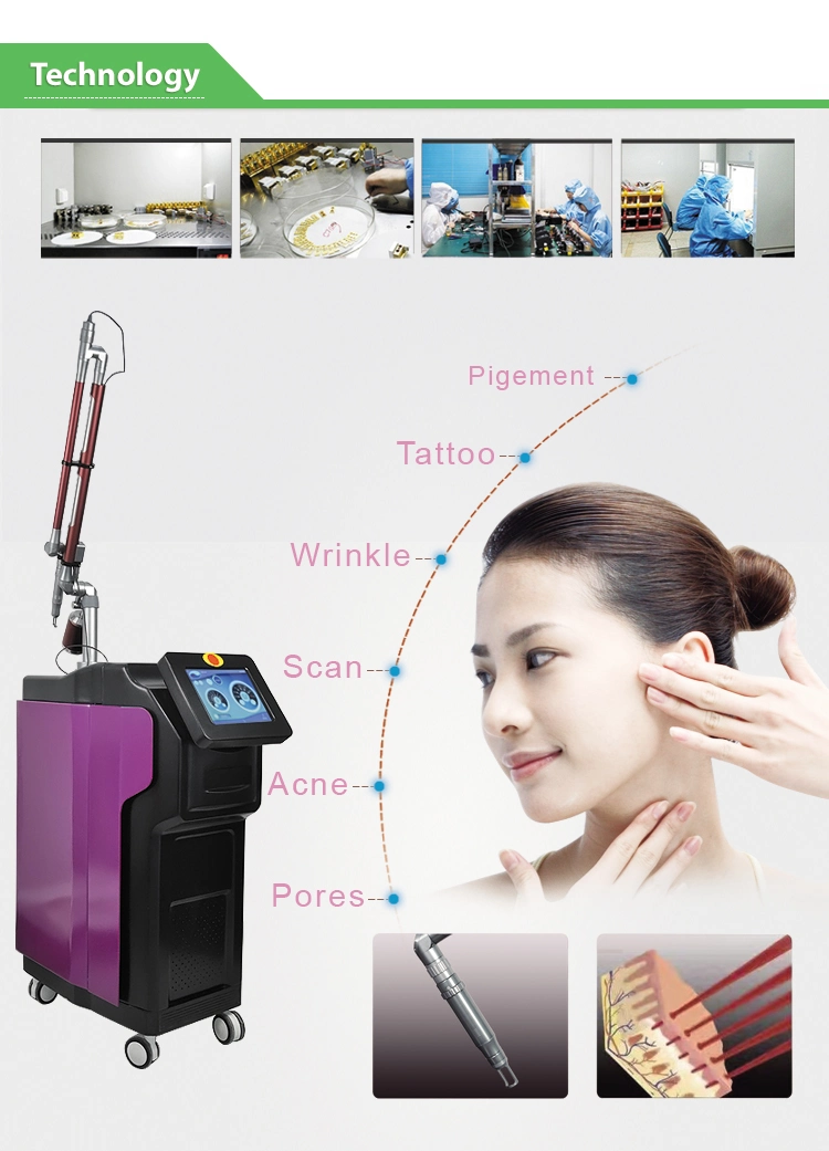 Good Effective Picolaser Picosecond ND YAG Laser Tattoo Removal Machine