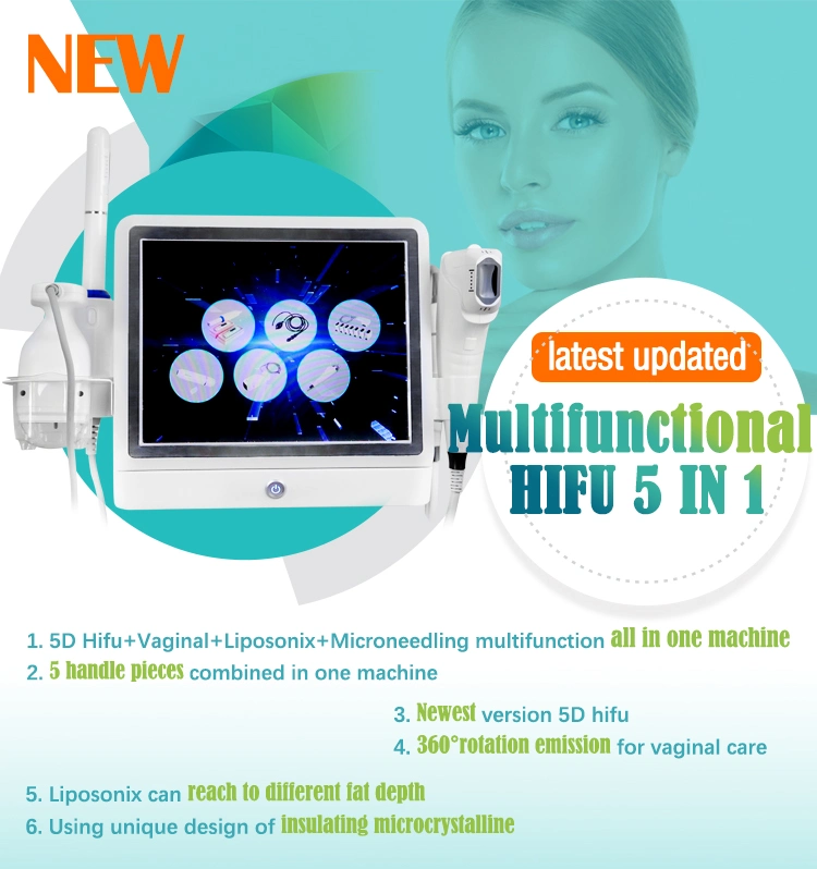 Beijing Sincoheren Wrinkle Removal Skin Lifting 5D Hifu Beauty Machine