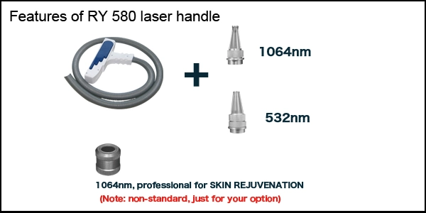 ND YAG Laser /Q-Switch Laser Tattoo Removal System (RY 580)
