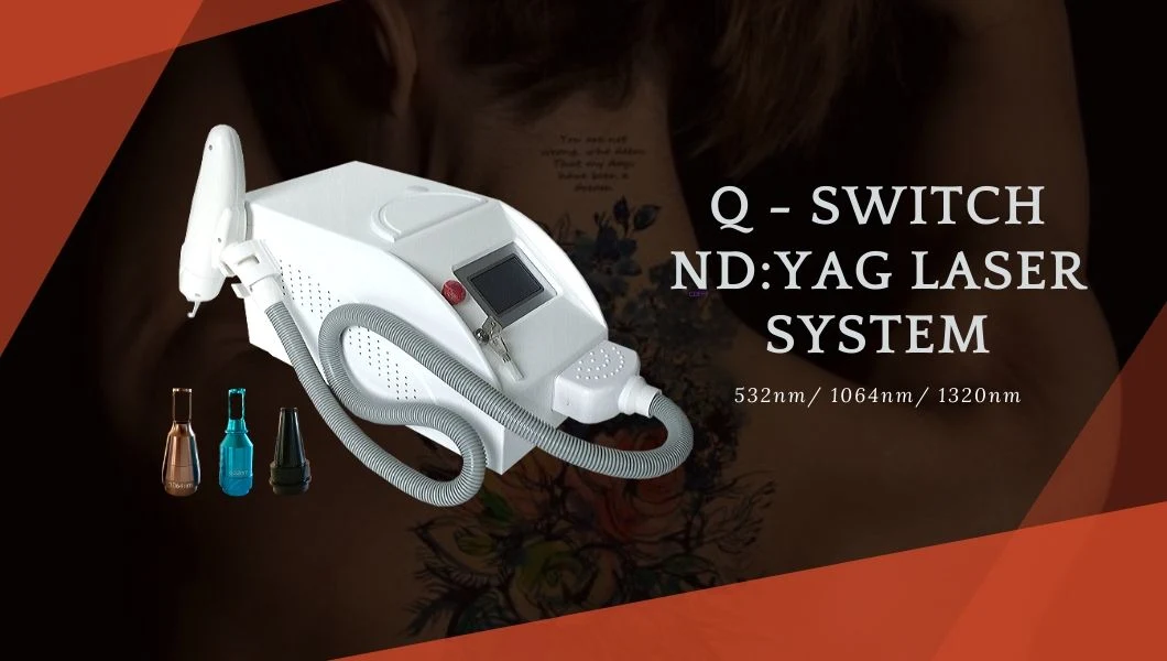 Laser Clinic Use Portable Q-Switch ND YAG Laser