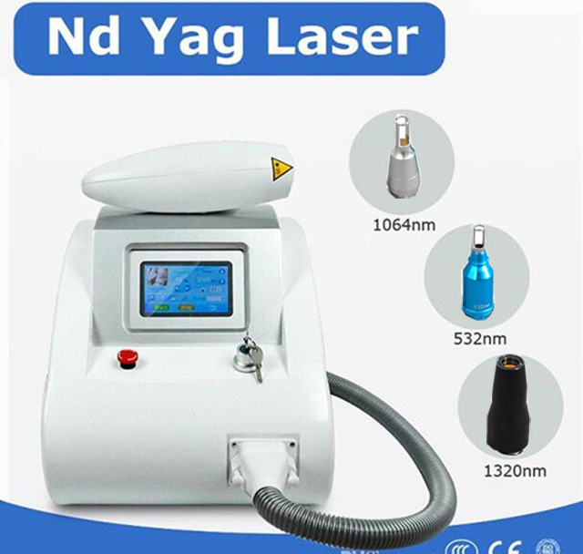 Professional Q-Switch ND YAG Laser Beauty Tattoo Removal Machine
