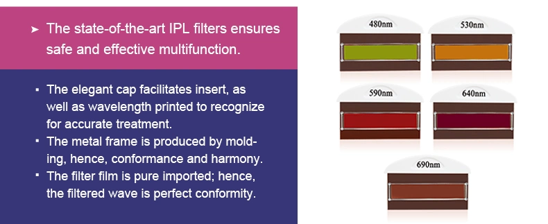 Opt IPL+Elight+RF Multifunctional IPL Hair Removal Opt Shr IPL Laser Hair Removal Machine