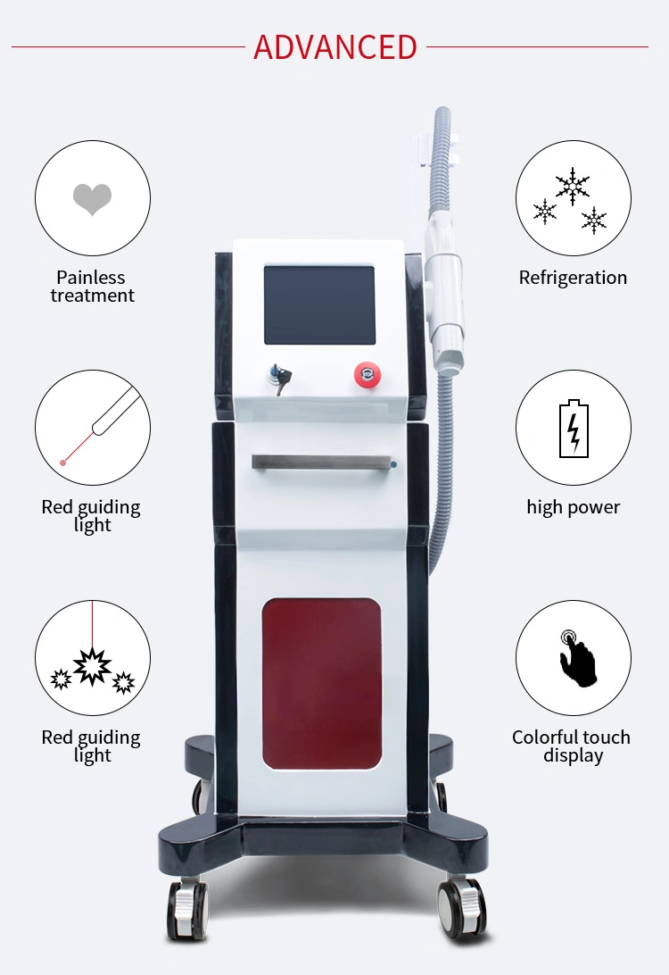 Q-Switch ND YAG Laser Tattoo Removal Laser Beauty Machine