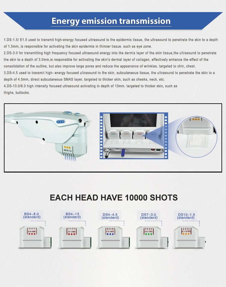 2019 New Arrival Hifu Face Lifting Hifu Facial Machine/Face Hifu