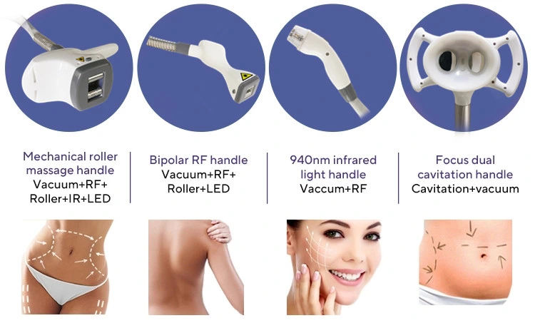 Velashape 3 V10 Vacuum Infrared RF Equipo Roller Massage Skin Tightening Slimming Machine Weight Loss Products
