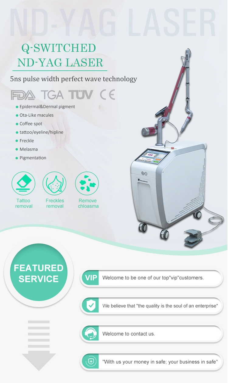 Monaliza Q Switched ND YAG Laser Skin Care Tattoo Removal Medical Device