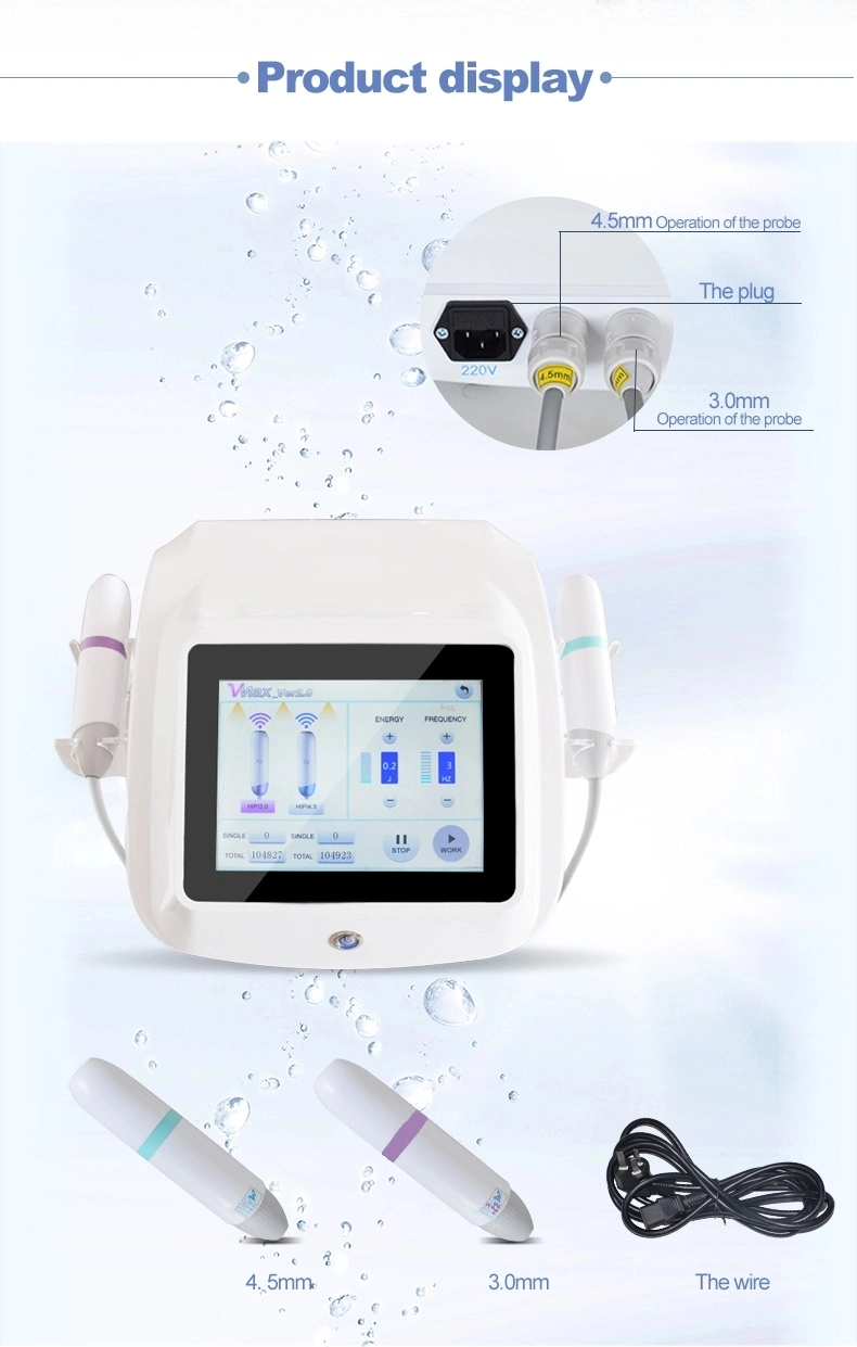 Korea V-Max Ultrasound Face Lift Machine Skin Lifting Home Use Hifu Beauty Device