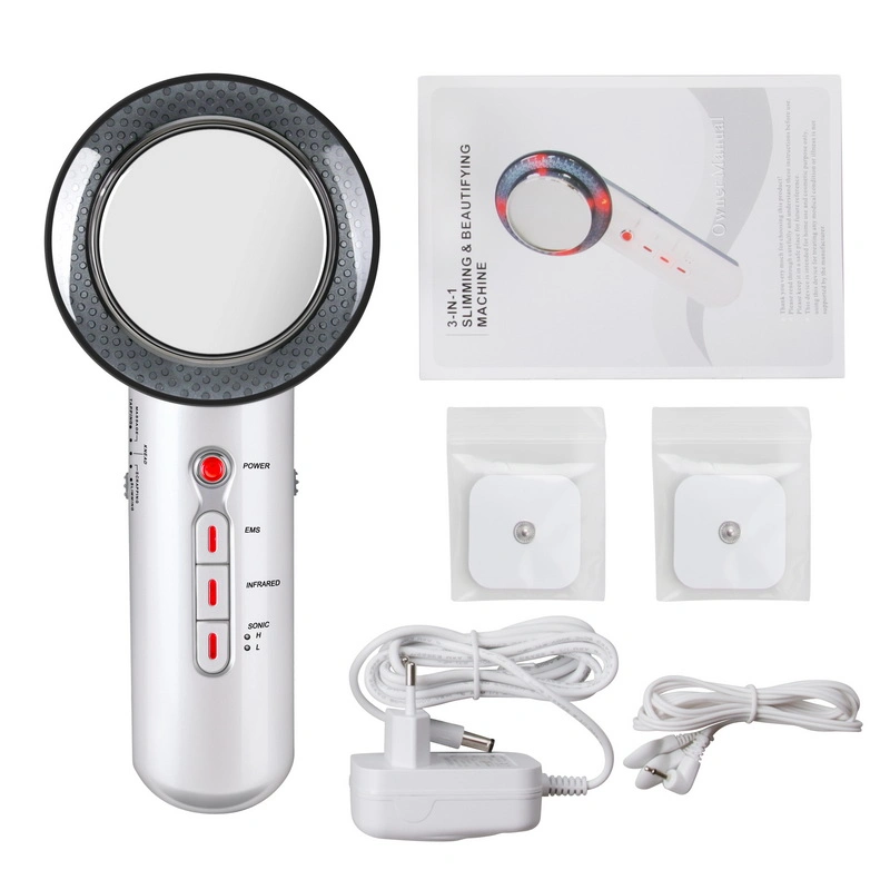 Amazon Hot 3 In1 Infrared Ultrasonic Therapy EMS Massager Beauty Body Weight Loss Slimming Machine