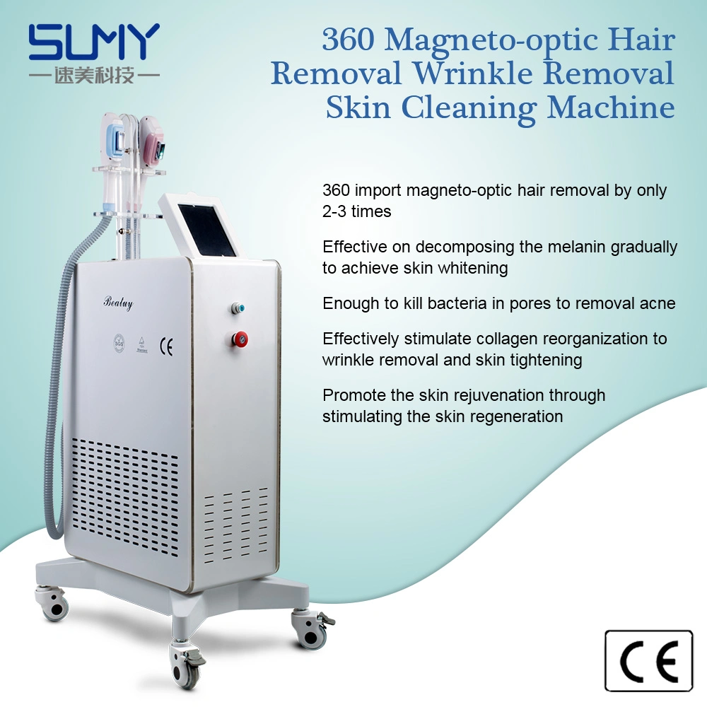 IPL Hair Removal Machine 360 Magneto-Optic Hair Removal Wrinkle Removal Skin Rejuvenation Beauty Equipment