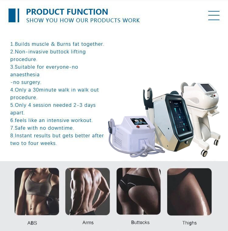 Portable Body Muscle Stimulation Beauty Slimming Machine Body Sculpting Machine/Emslim Em Body Slim