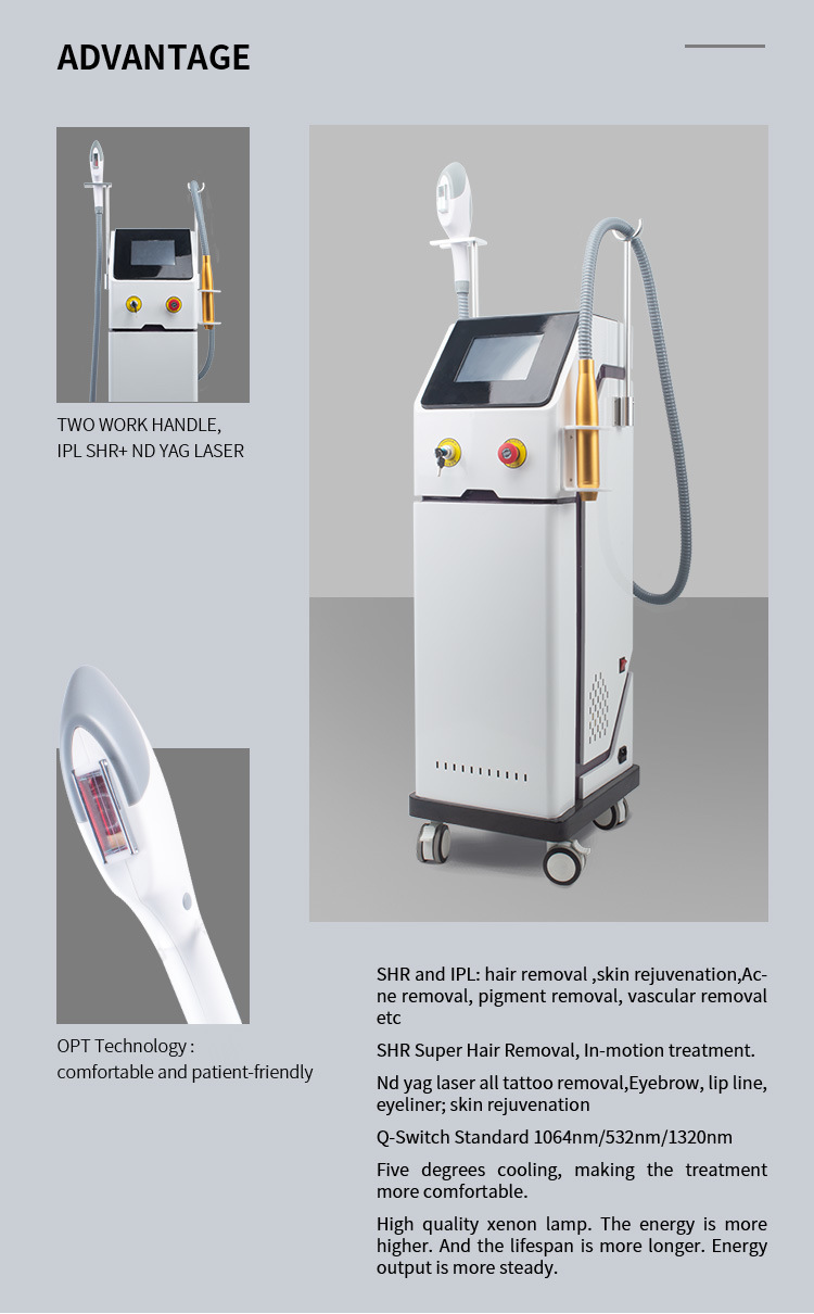 Hottest Laser Tattoo Removal IPL Hair Removal Laser Beauty Salon Equipment