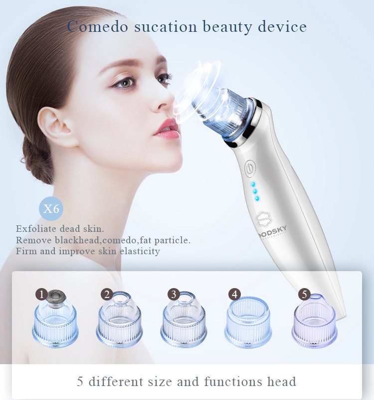 Beauty Equipment Microdermabrasion Machine Facial Care Cleaning Porevacuum Blackhead Remover