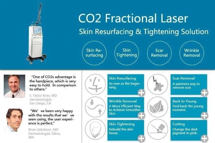 CO2 Fractional Laser Skin Resurfacing Vaginal Tighten Fraxel Laser Machine
