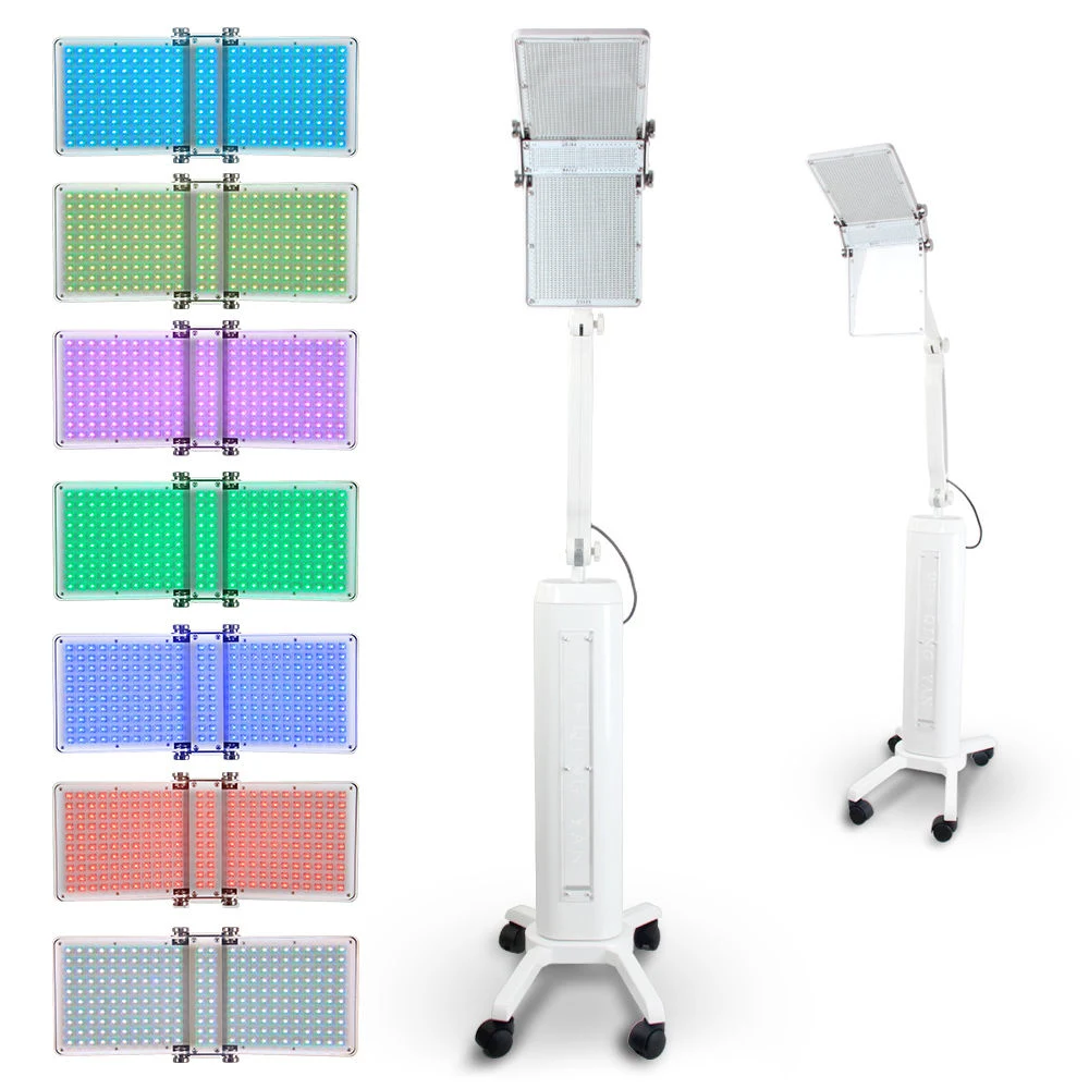 Trending 7 Colors PDT LED Light Photon Light Therapy Facial Face Mask Machine with Batery