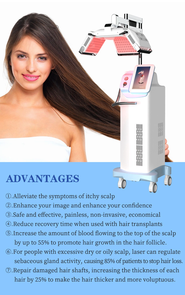 New Coming Hair Growth Hair Loss Treatment LED PDT Machine