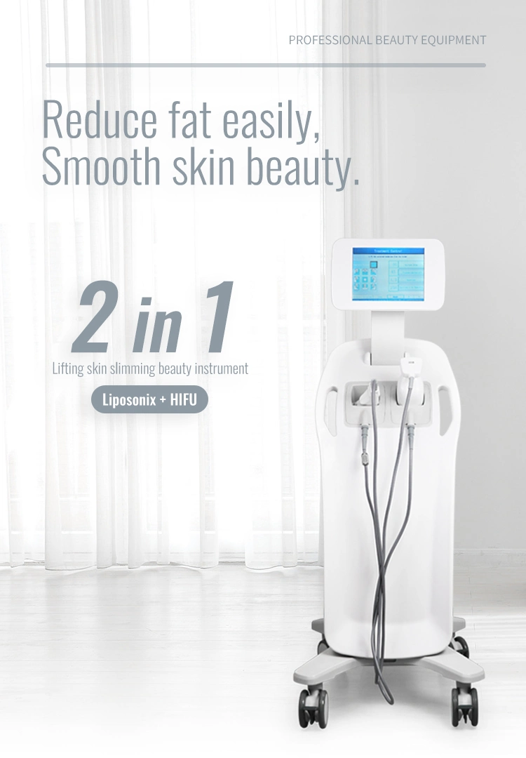 Most Effective 2 in 1 Liposonix Hifu/Liposonix Machine Fat Removal Wrinkle Removal Hifu Machine