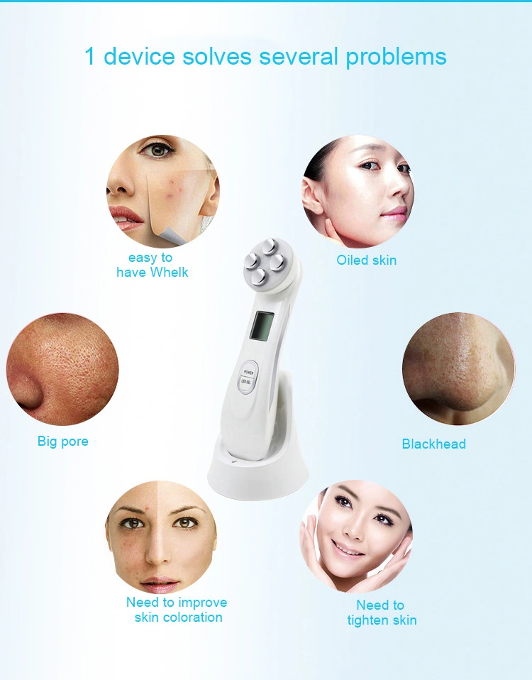Hot Cold Beauty Parlour Instrument Beauty Equipment OEM EMS Facial Massage Machine