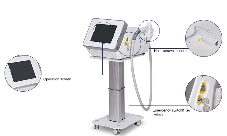 808nm laser Professional Big Spot Size Diode Laser Permanent Hair Removal System Beauty Machine