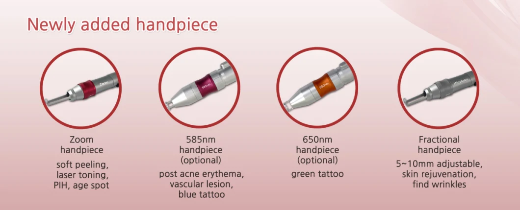 CE Korea Effective ND YAG Laser Tattoo Removal Medical Device