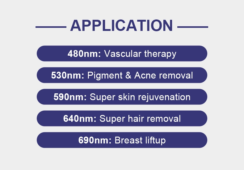 2021 Factory Price Permanent Hair Removal Painless IPL Shr Hair Removal IPL Skin Treatment System