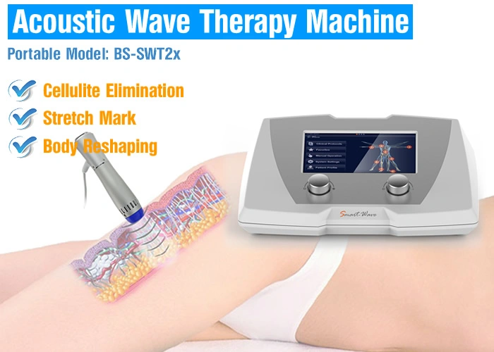 Shockwave Device Anti Cellulite Treatment Machine Shockwave Therapy Cellulite and Body Reshaping Beauty Machine