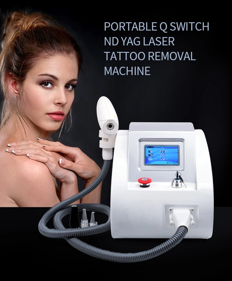 ND YAG Laser / Q-Switch Laser Pigmentation Tattoo Removal Beauty Machine