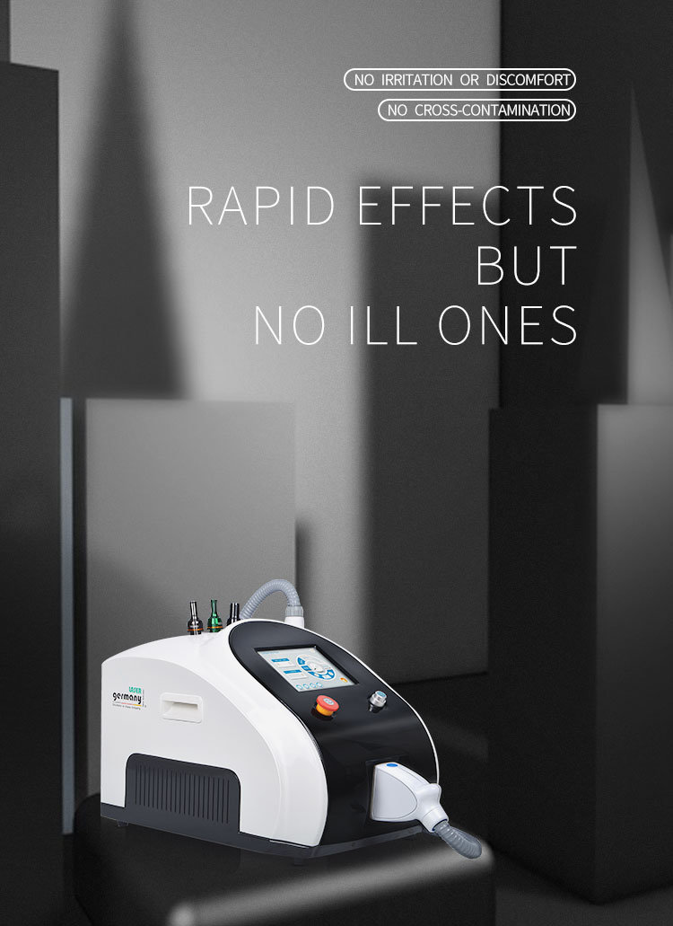 Professional Q-Switch ND YAG Laser Beauty Machine for Tattoo Removal