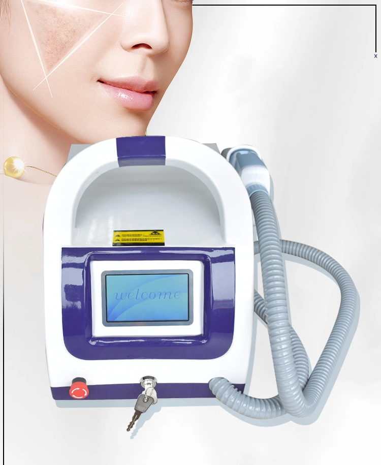 Portable Laser Removal Tattoo 1064nm/1320nm/532nm Pigmentation Removal Device with Ce Certification