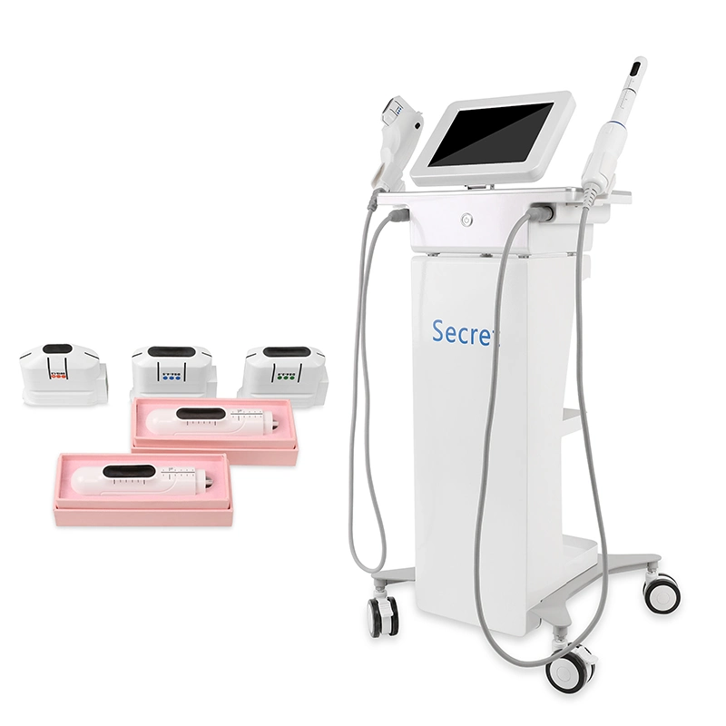 Great Korean Made Hifu and RF Corporal Machine Hifu with Different Cartridges for Home Use
