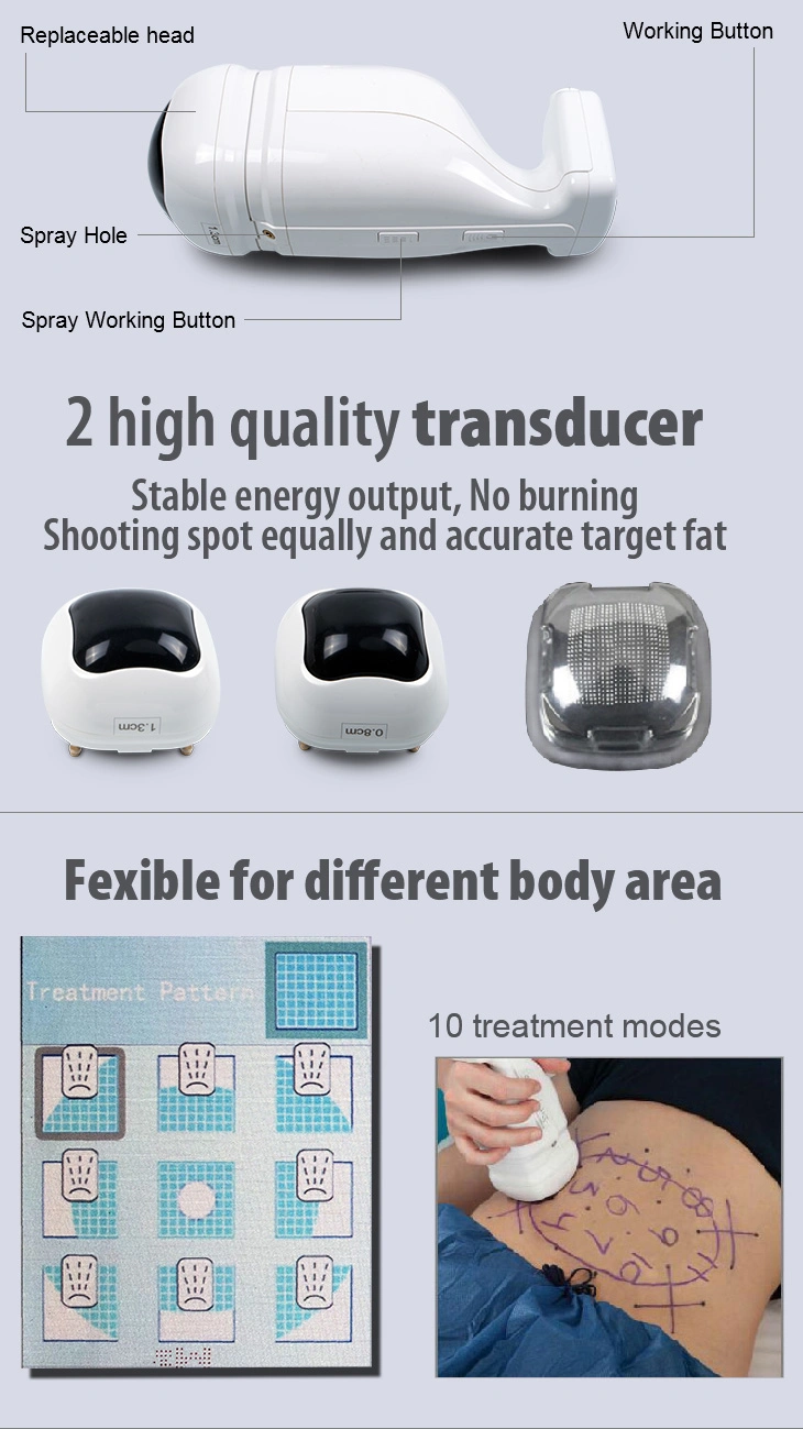 Hifu Liposonix Machine Body Slimming Fast Ultrasound Fat Burning Weight Loss Machine