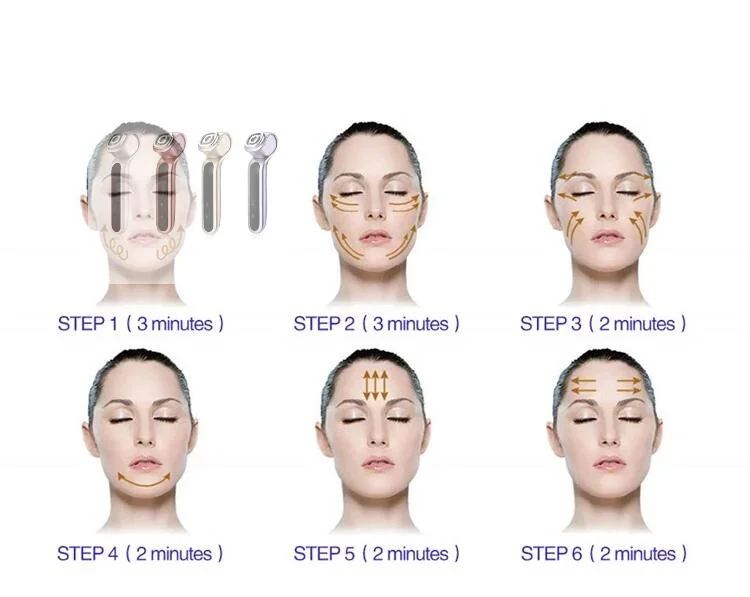 2020 Ultrasonic EMS RF Skin Tightening Anti Aging Machine Electric Facial Massager Device
