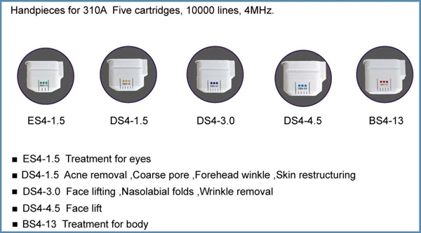 Ultrasound Hifu Beauty Machine for Skin Tighten Wrinkle Removal Body Slimming Cellulite Reduction Hifu Machine
