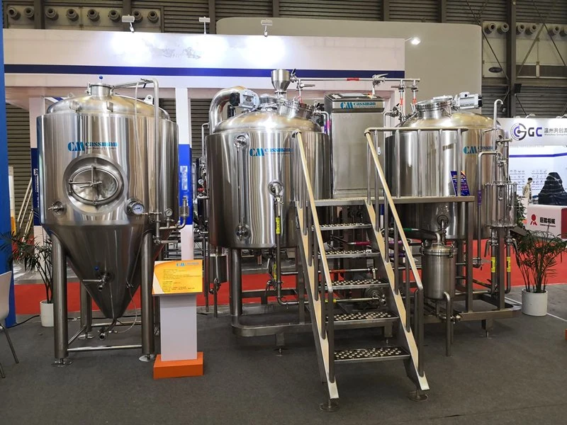 Cassman 1000L 2000L Commercial Beer Brewery Equipment Turnkey Brewing System