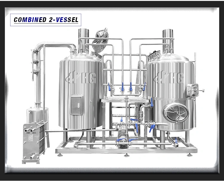 Small Beer Brewery Equipment100L, 200L, 300L Turnkey Micro Brewery System